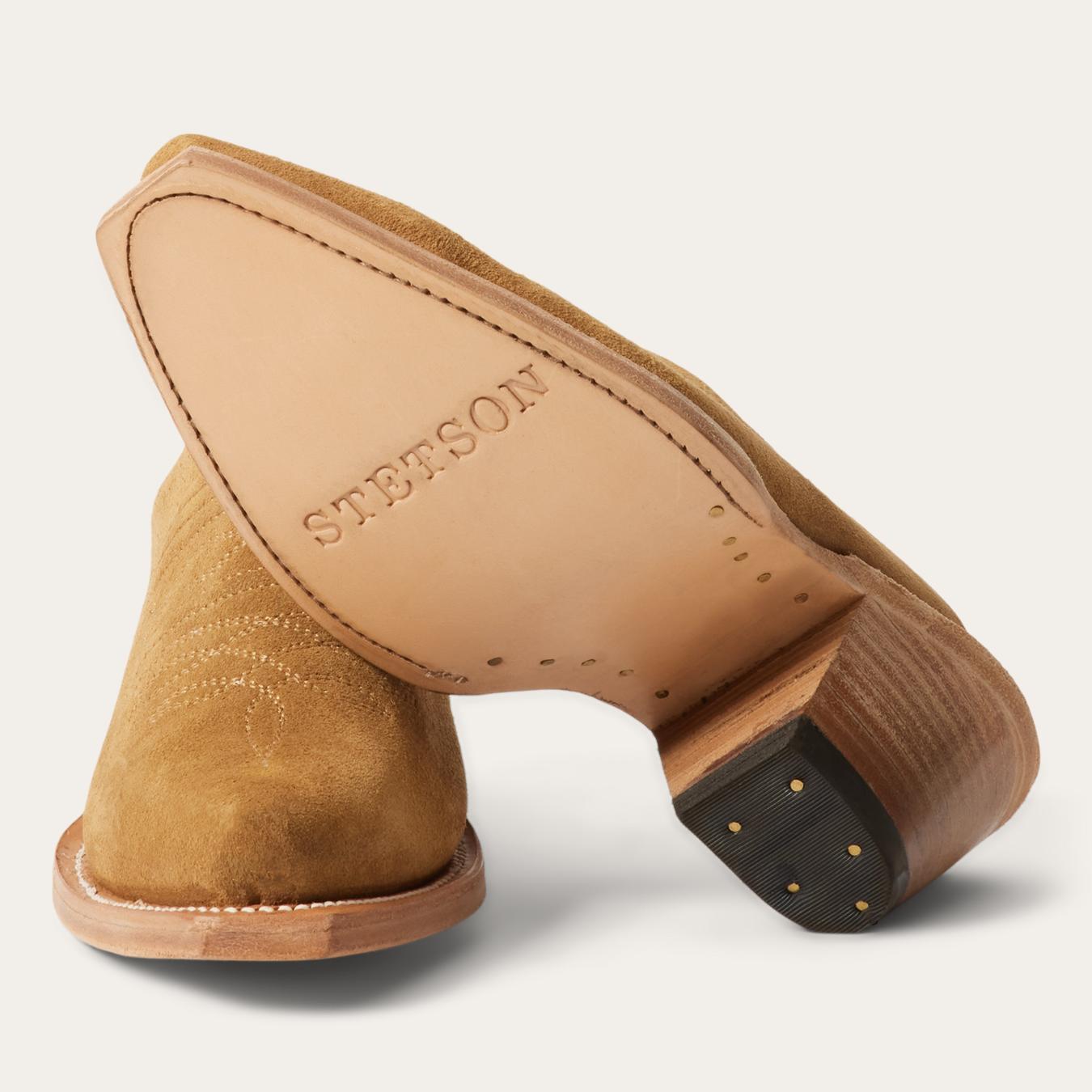 Women Mules | Stetson Reed Western Mules Tan