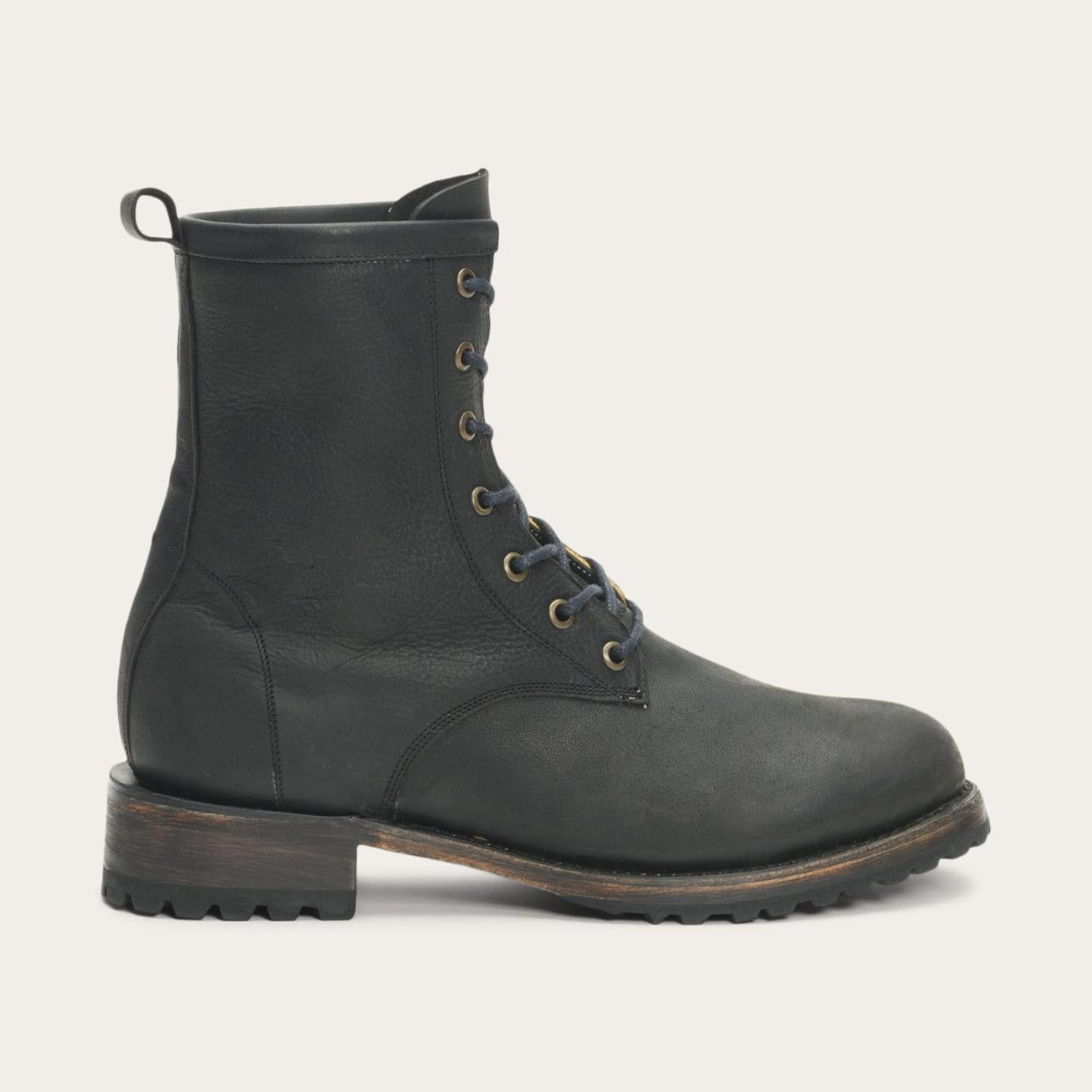 Women Outdoor | Stetson Sam Lace Up Black Leather