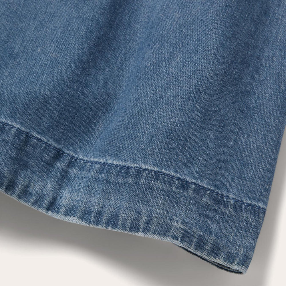 Women Shirt Dresses | Stetson Denim Button Front Shirt Dress Blue