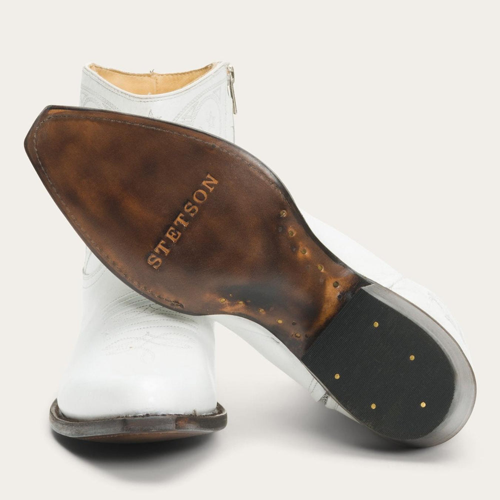Women Shorties | Stetson Annika Boots White