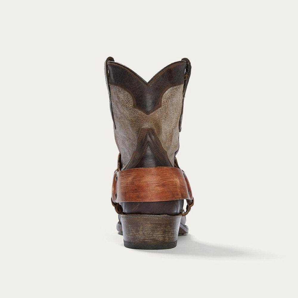 Women Shorties | Stetson Jade Harness Ankle Boot Brown