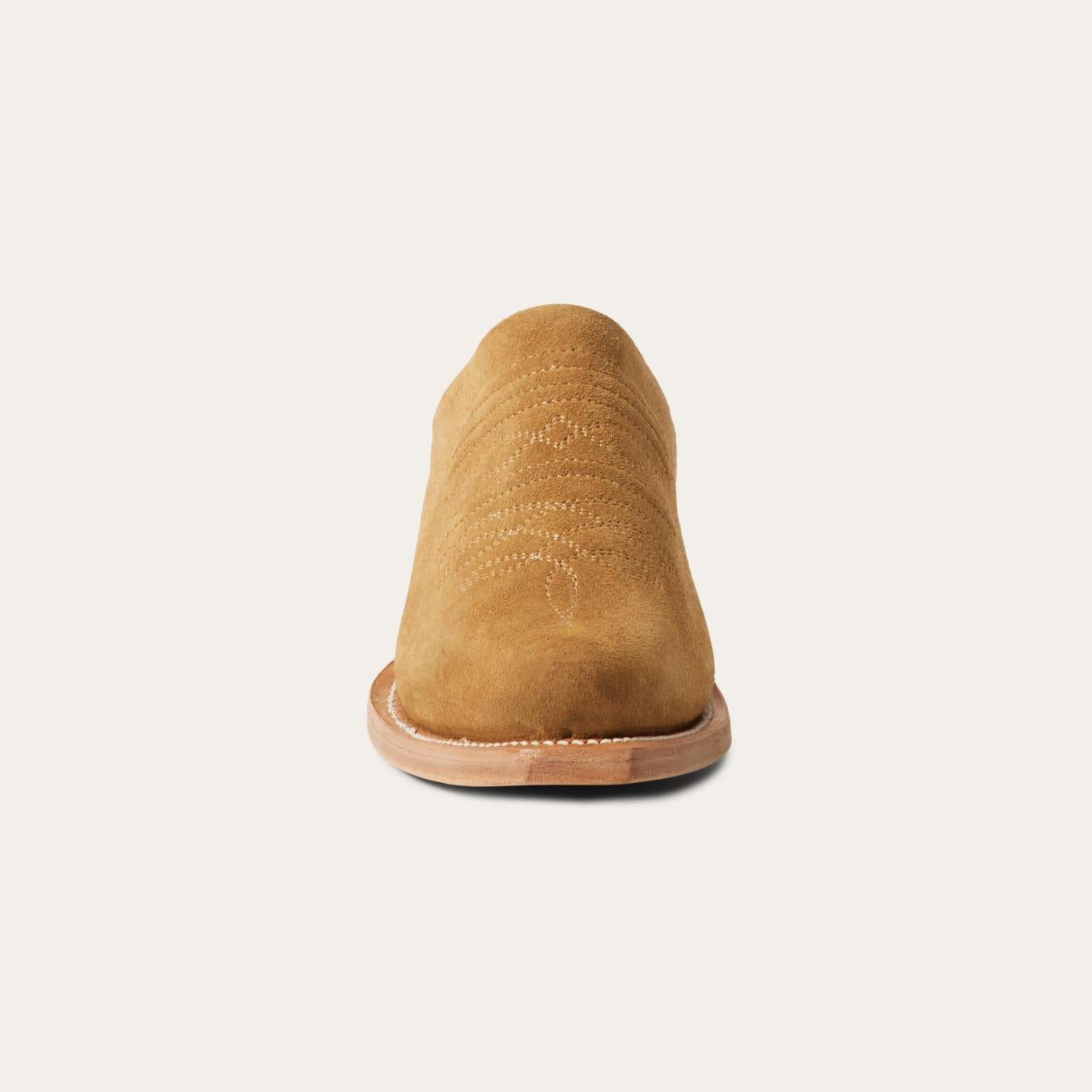 Women Shorties | Stetson Reed Western Mules Tan