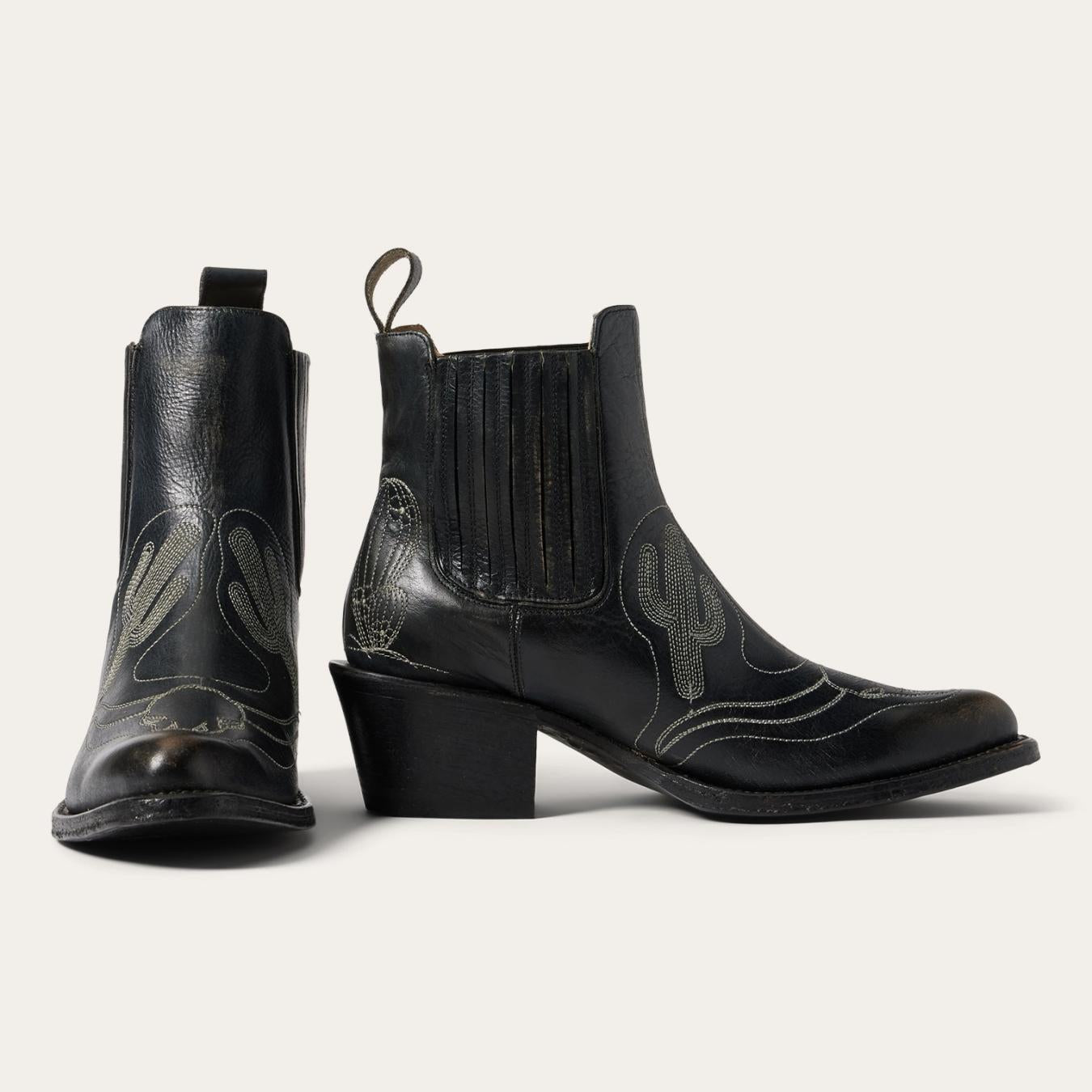 Women Shorties | Stetson Sedona Boot Black