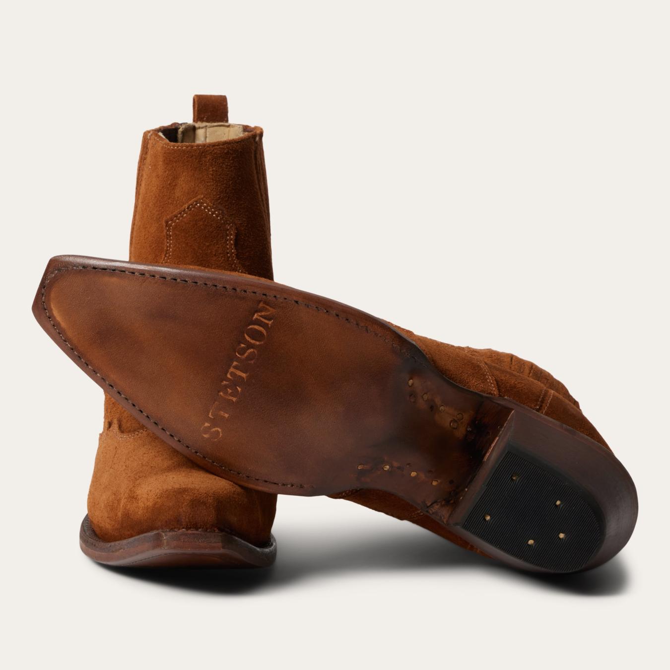 Women Shorties | Stetson Talula Boots Tan