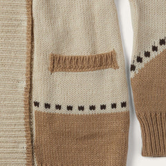 Women Sweaters | Stetson Horseshoe &amp; Star Belted Cardigan White