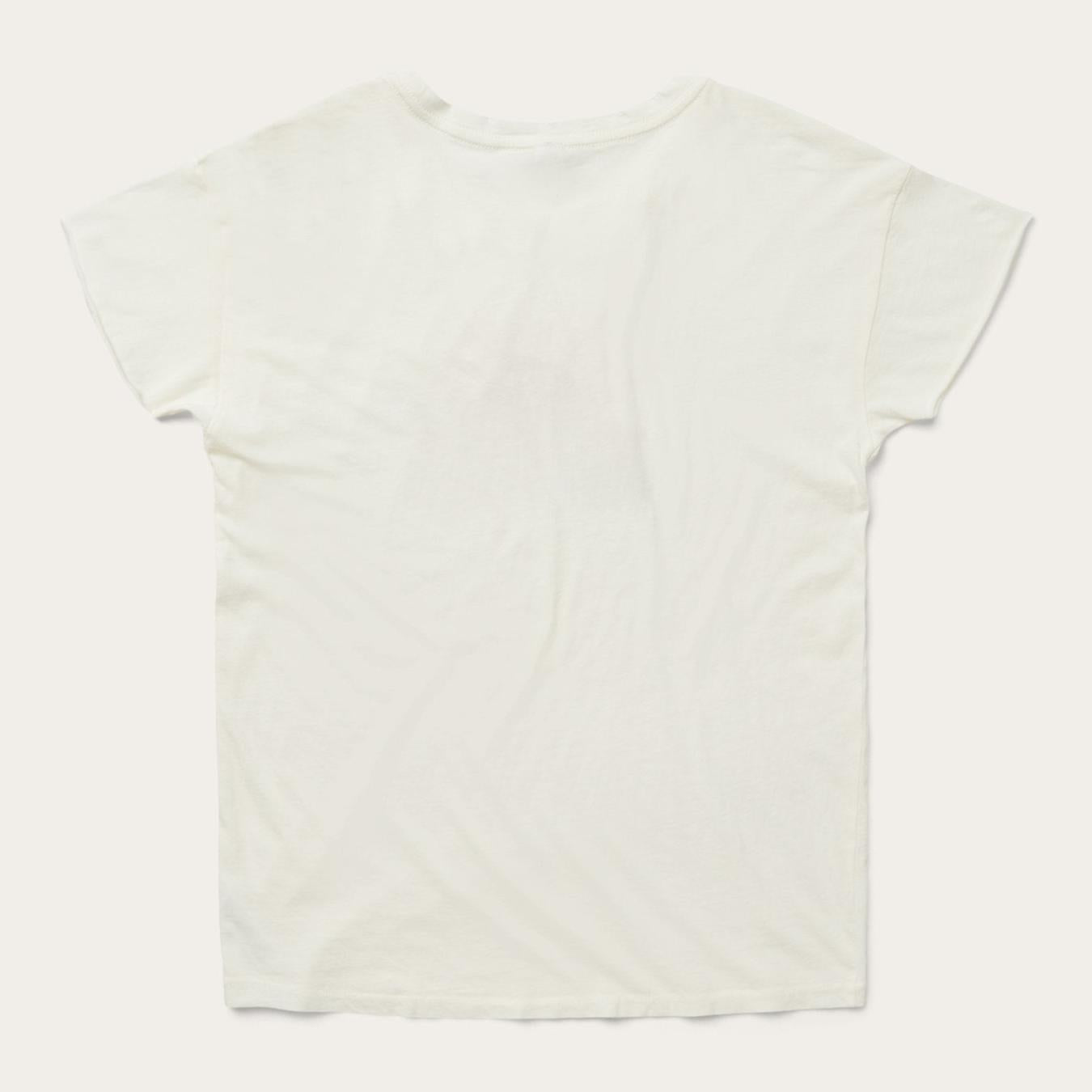 Women Tees | Stetson Sunrise Graphic Tee White