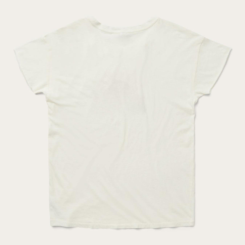 Women Tees | Stetson Sunrise Graphic Tee White