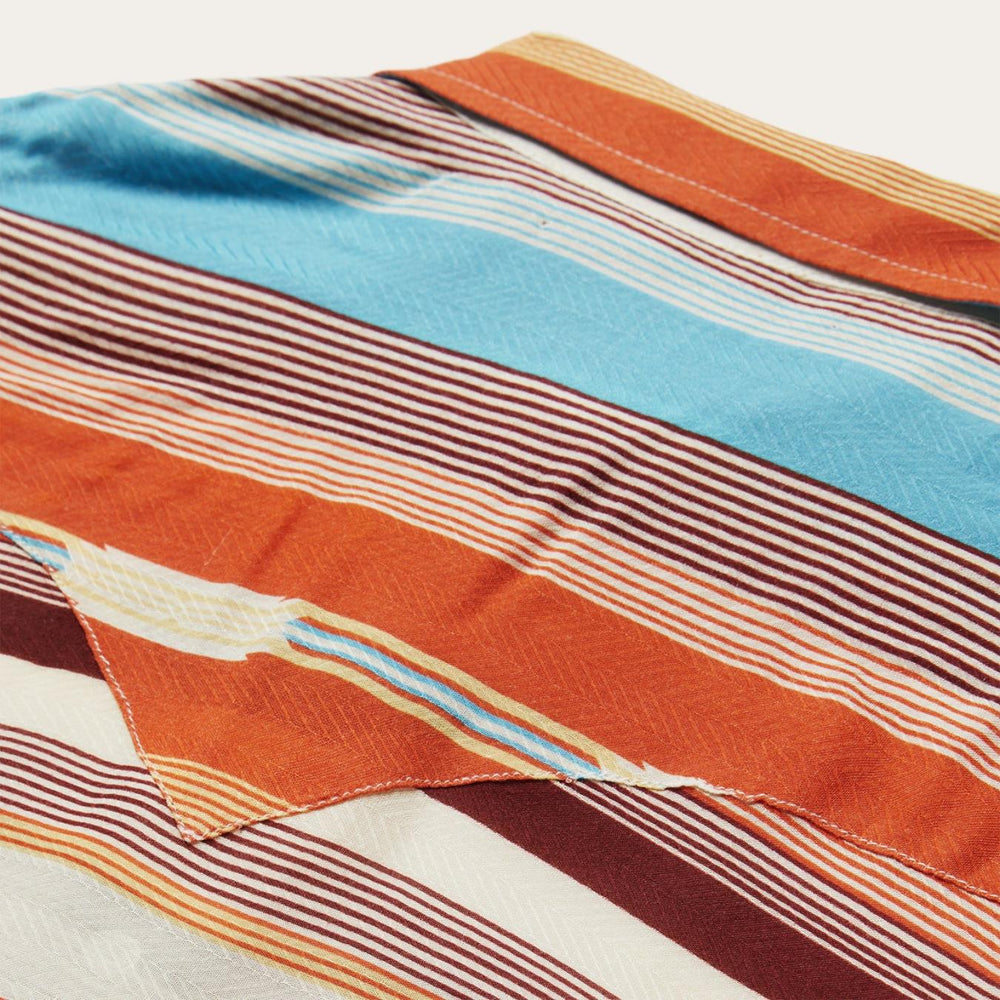 Women Western Shirts | Stetson Sunset Serape Print Western Shirt Multi