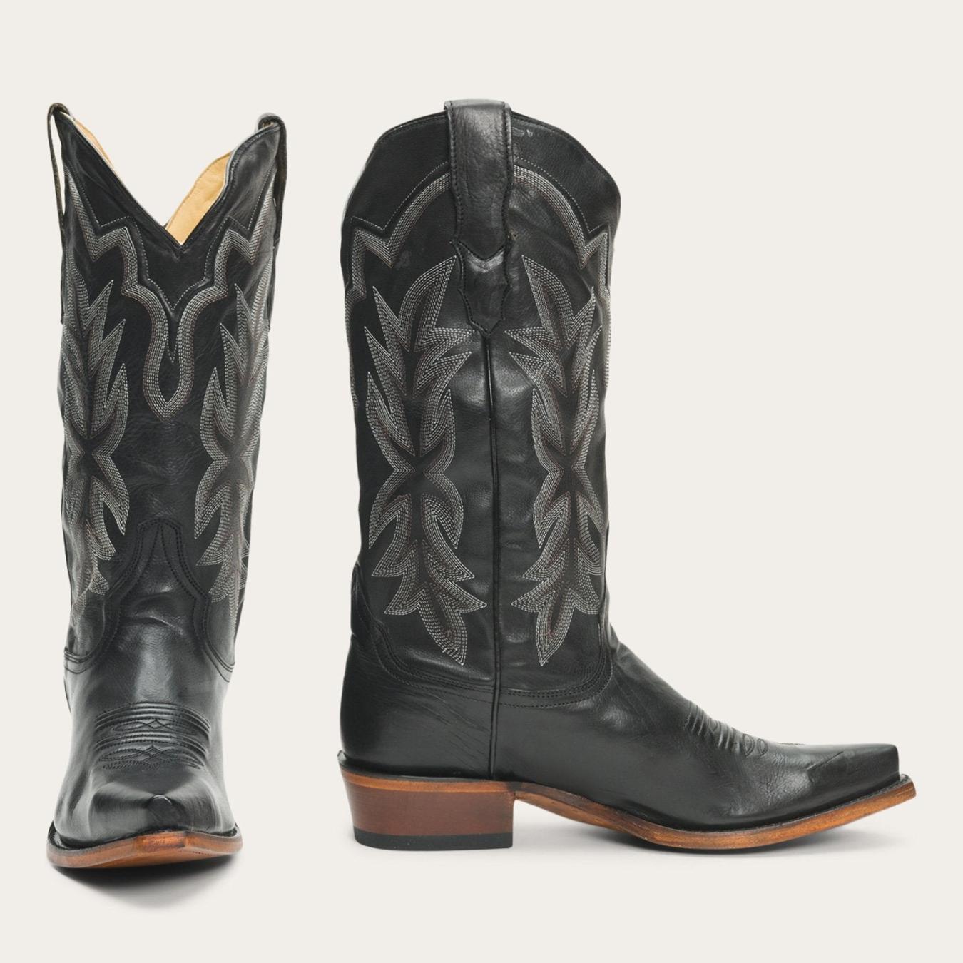 Women Western | Stetson Casey Boots Black