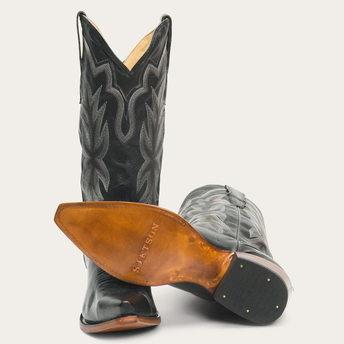 Women Western | Stetson Casey Boots Black