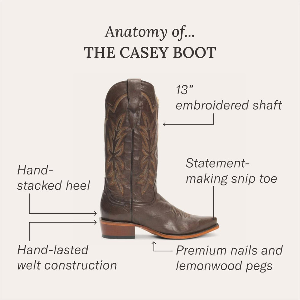 Women Western | Stetson Casey Boots Black