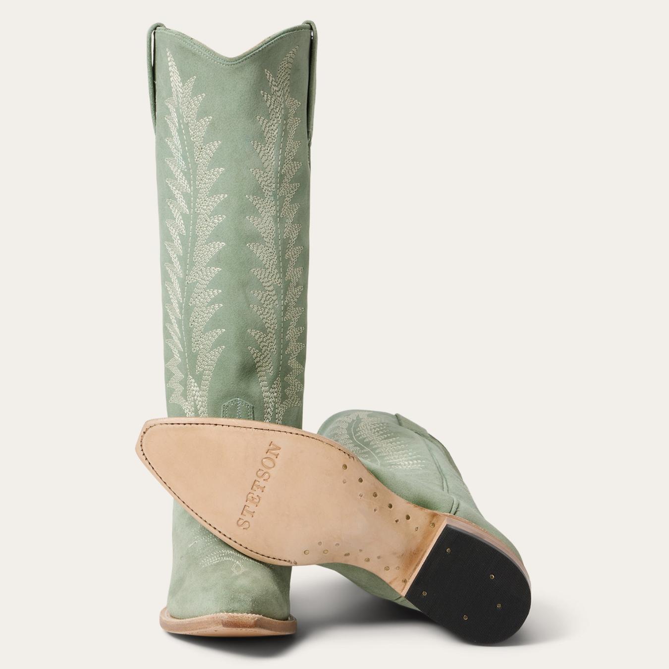 Women Western | Stetson Emme Boots Aqua