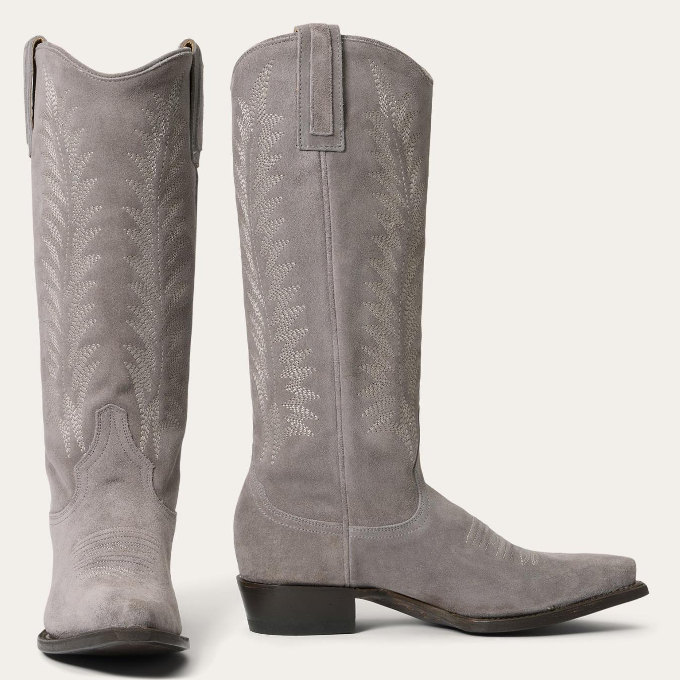Women Western | Stetson Emme Boots Grey