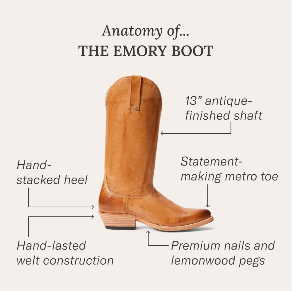 Women Western | Stetson Emory Boots Tan