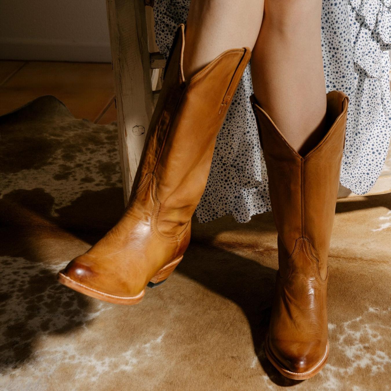 Women Western | Stetson Emory Boots Tan