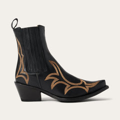 Women Western | Stetson Greta Boots Black