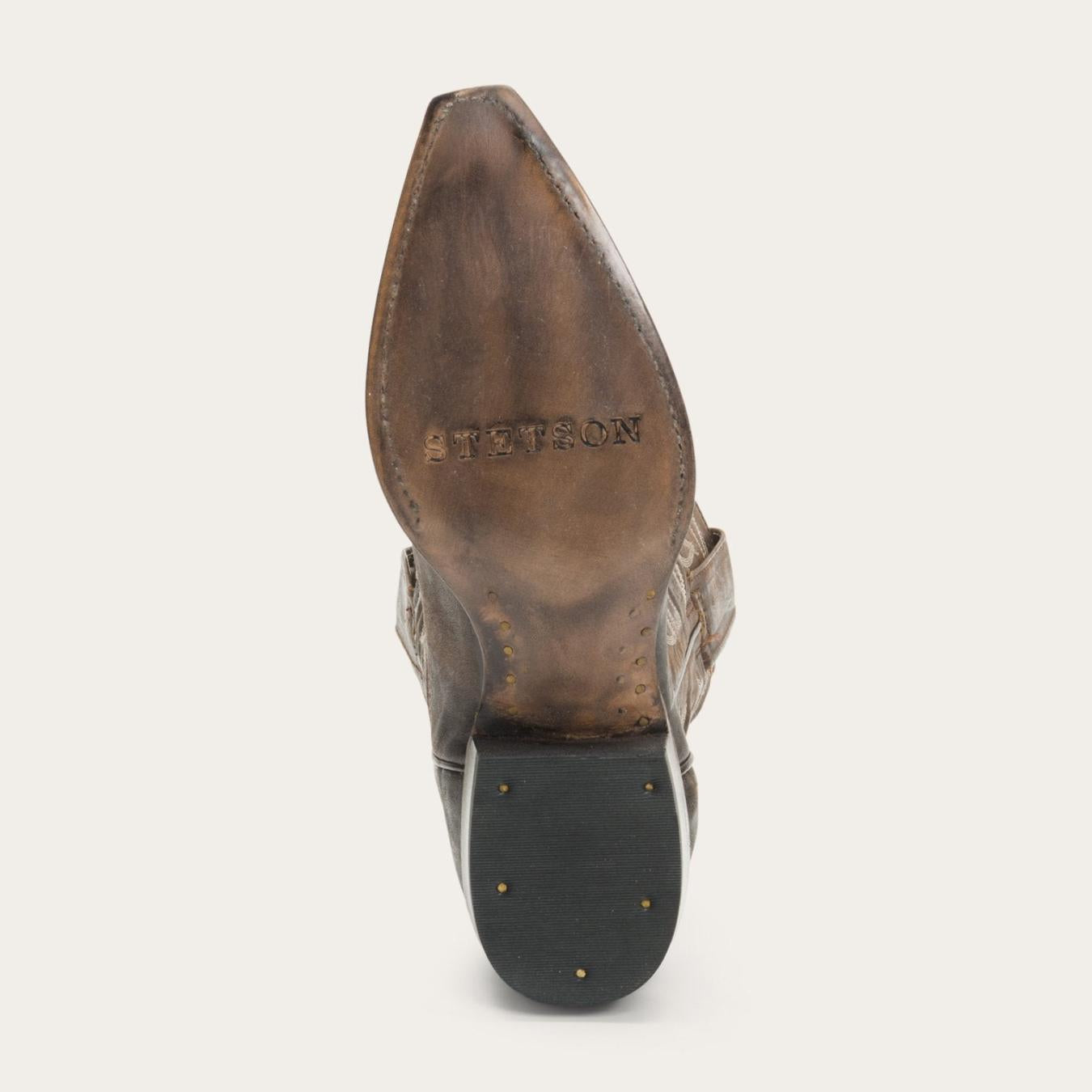 Women Western | Stetson Iris Mid-Calf Embroidered Boot Brown