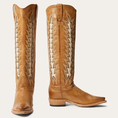 Women Western | Stetson Johnnie Boots Brown