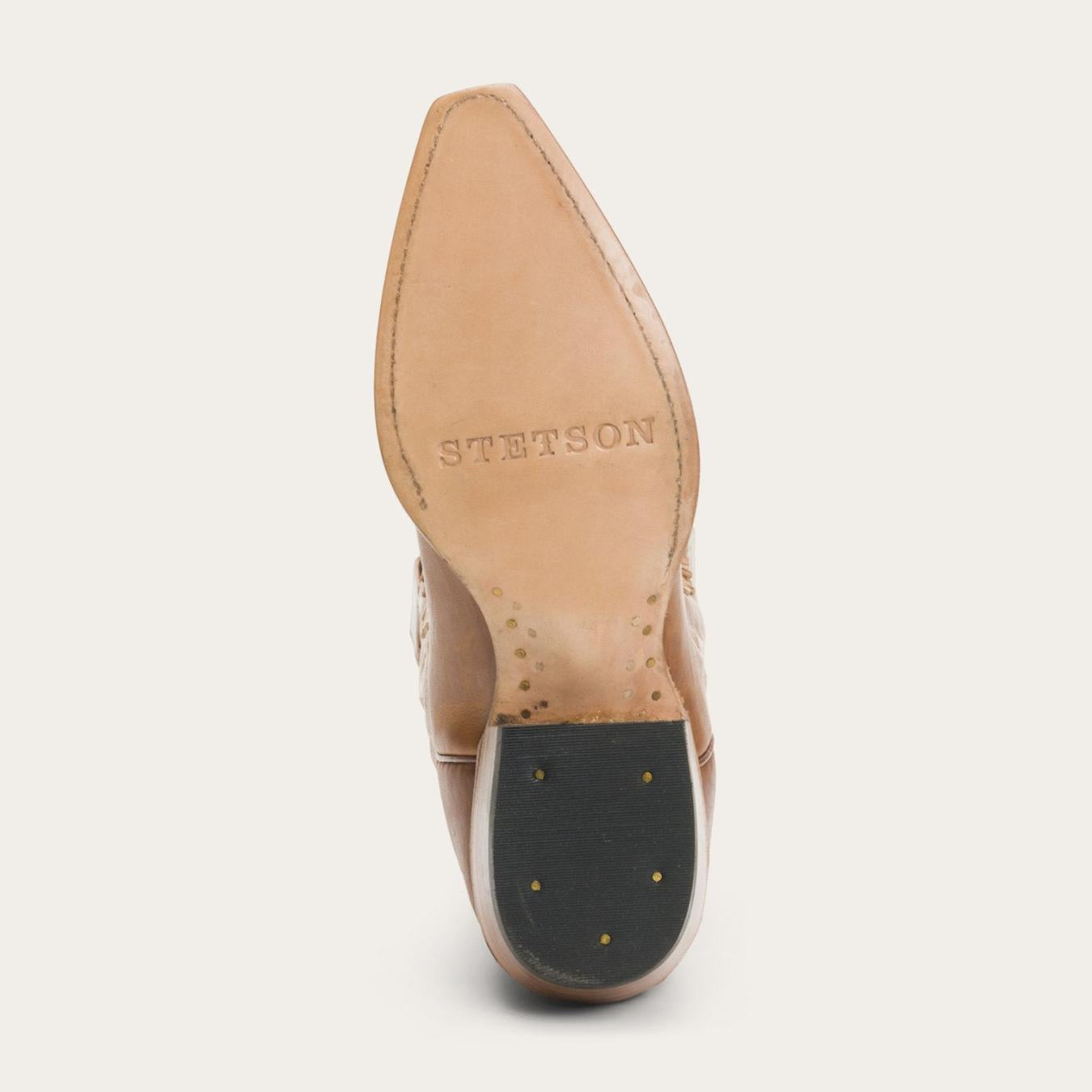 Women Western | Stetson Jules Hand Tooled Leather Boot Brown
