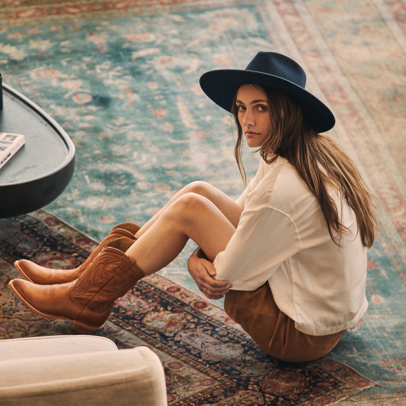 Women Western | Stetson Nora Boots Tan
