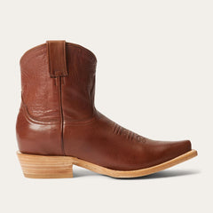 Women Western | Stetson Riley Shorty Boots Brown