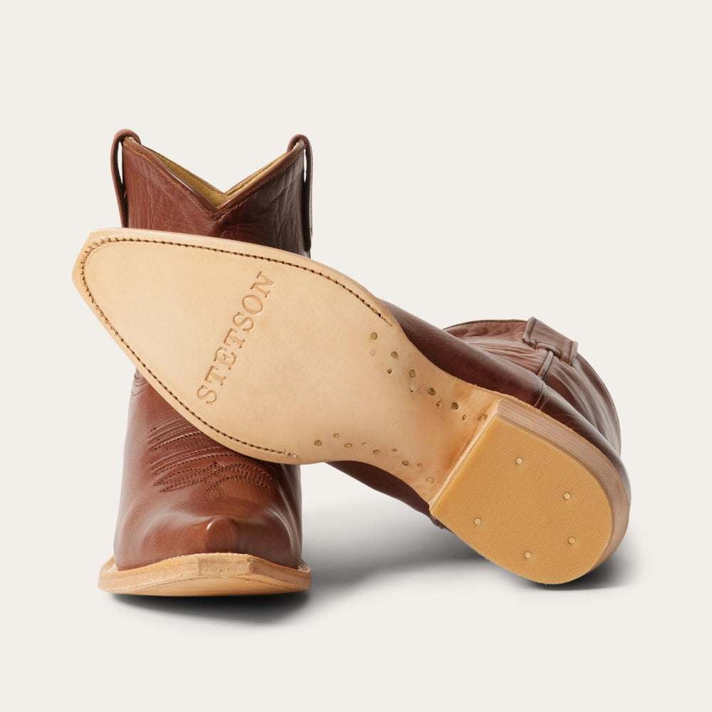 Women Western | Stetson Riley Shorty Boots Brown