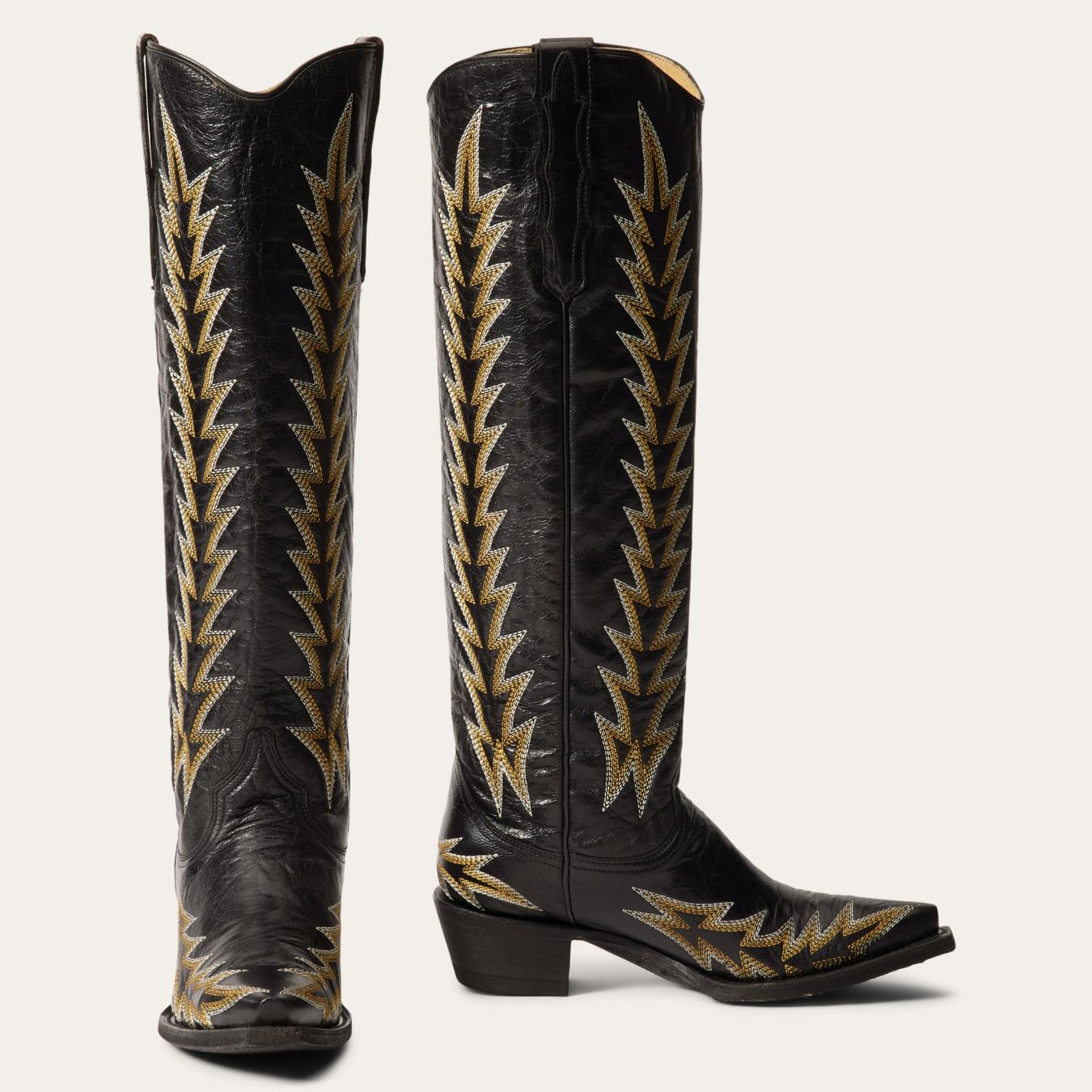 Women Western | Stetson Sarah Boots Black