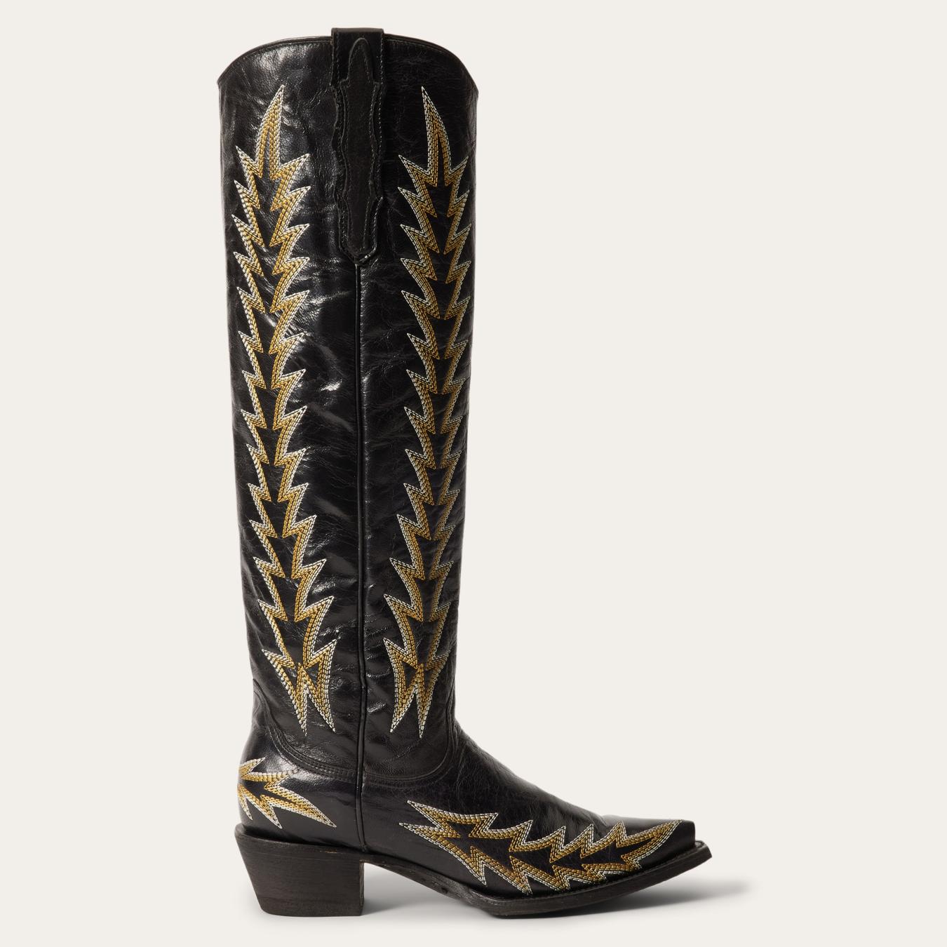Women Western | Stetson Sarah Boots Black