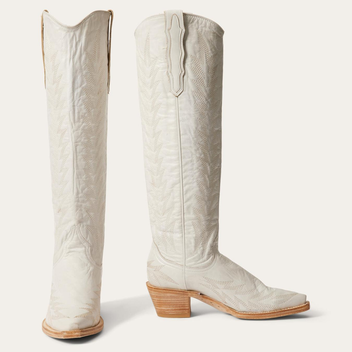 Women Western | Stetson Sarah Boots White