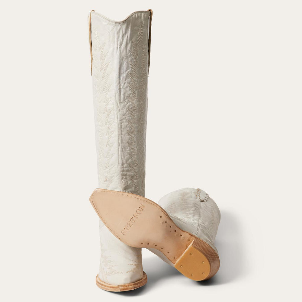 Women Western | Stetson Sarah Boots White
